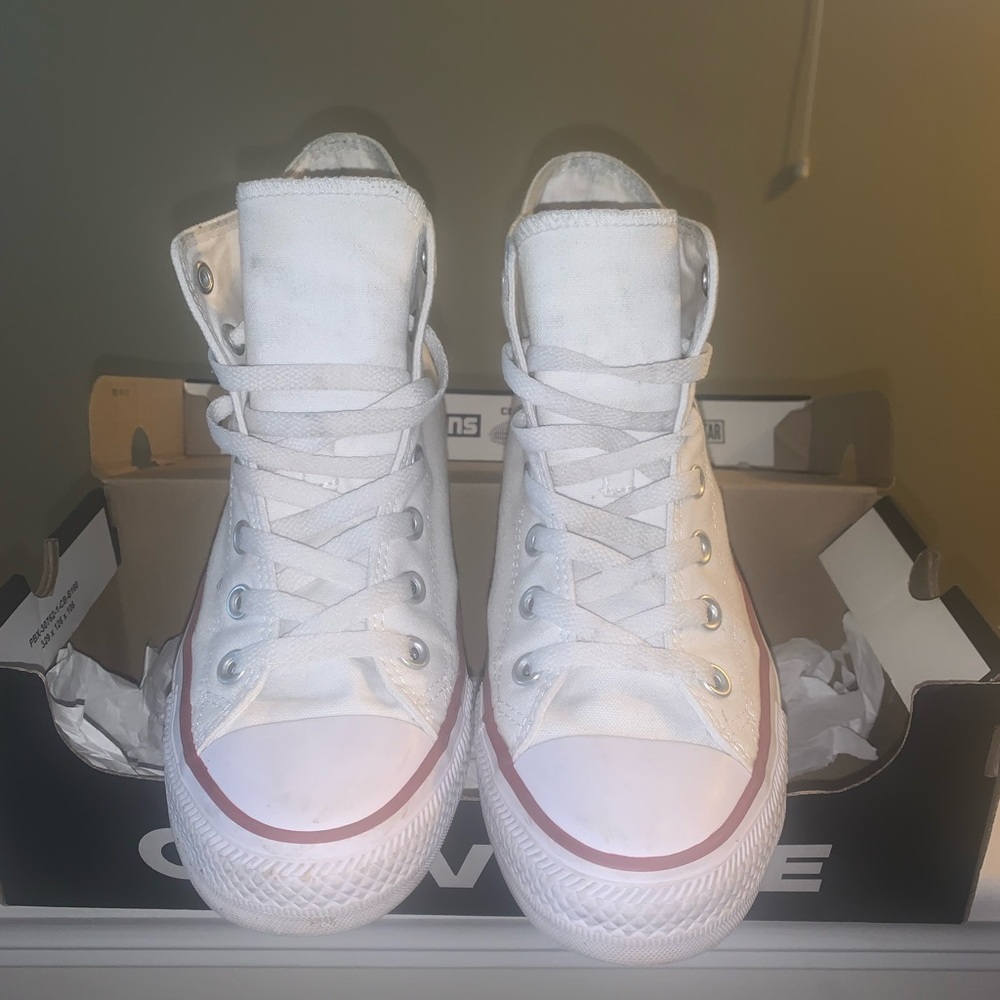 White Unisex Converses
